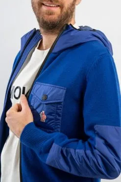 MONCLER HOODED WOOL CARDIGAN 9B000 07 A9462 -Vendite Oakley moncler hooded wool cardigan 9b000 07 a9462 4