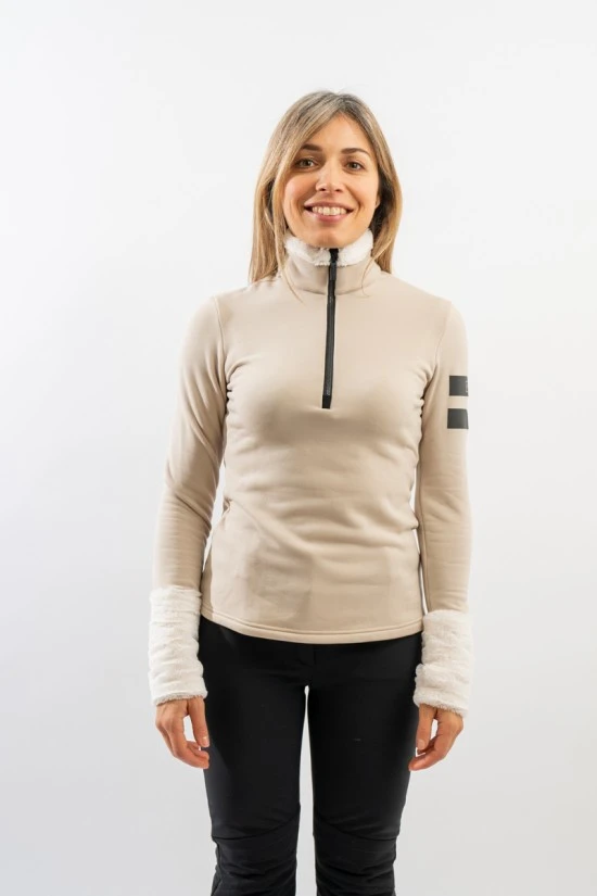 ONE MORE TURTLENECK SWEATER WITH HALF ZIP OD631RL 4 ONE MORE TURTLENECK SWEATER WITH HALF ZIP OD631RL - immagine 2