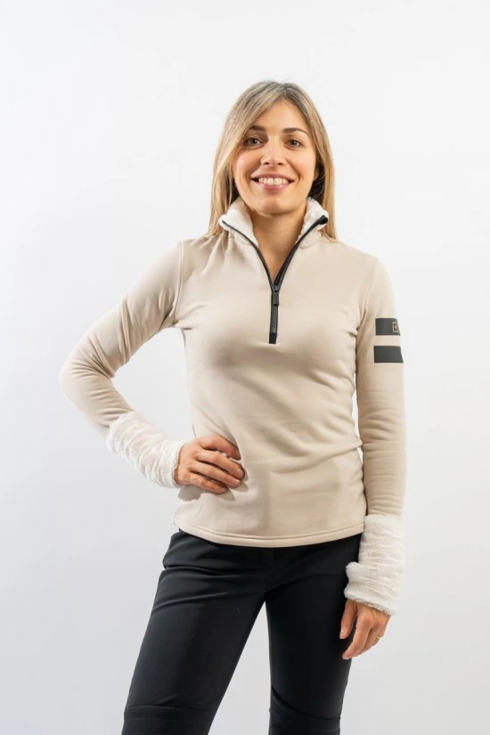 ONE MORE TURTLENECK SWEATER WITH HALF ZIP OD631RL 3 ONE MORE TURTLENECK SWEATER WITH HALF ZIP OD631RL