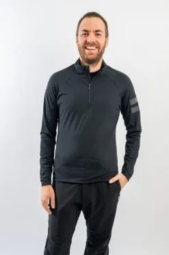 ONE MORE TURTLENECK WITH HALF ZIP OU631T0