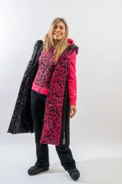 SPORTALM DAKOTA LEO HOODED LONG VEST 9822010135