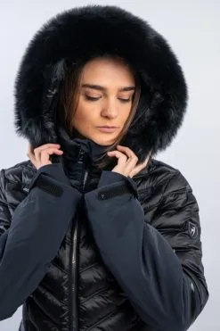 TONI SAILER BLUEFOX BLACK FUR COLLAR 109901F -Vendite Oakley toni sailer bluefox black fur collar 109901f 4
